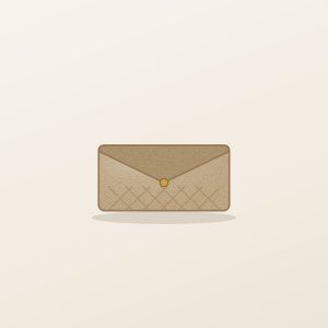 Woven Clutch in Hand-Braided Leather — Sand