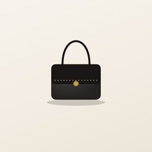 Crossbody Bag in Pebbled Leather — Black
