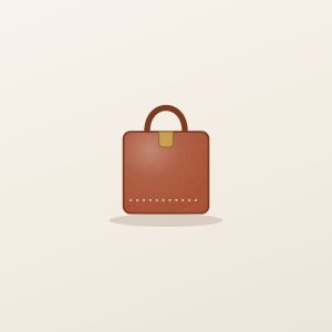 Mini Bag in Smooth Calfskin — Terracotta